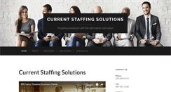 Desktop Screenshot of currentstaffing.com