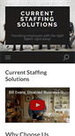 Mobile Screenshot of currentstaffing.com